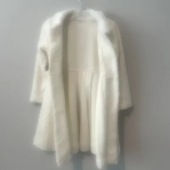 Christmas Holiday Sparkle Tulle Dress with Matching Coat Sz 4T - Picture 10 of 13